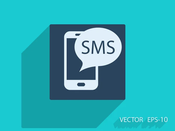 Pictogram voor smartphone — Stockvector