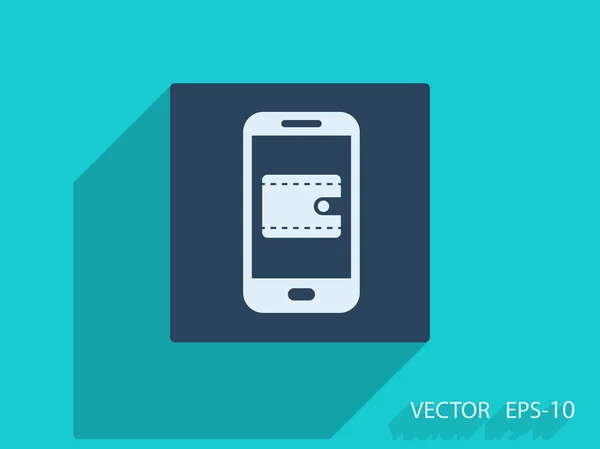 Ikonen för smartphone — Stock vektor