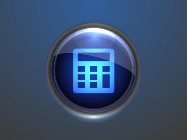 Ícone da calculadora — Vetor de Stock