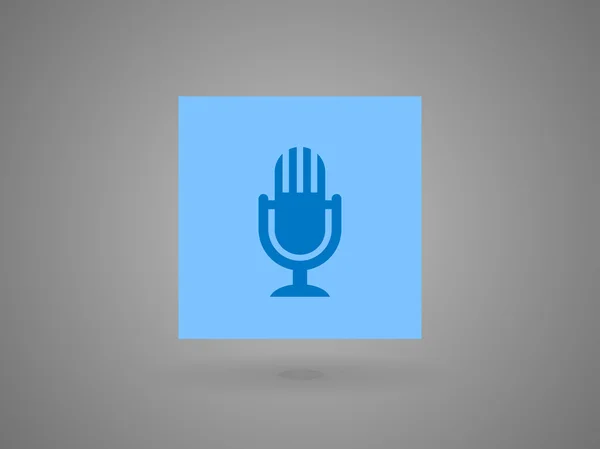 Mikrofon Icon – stockvektor