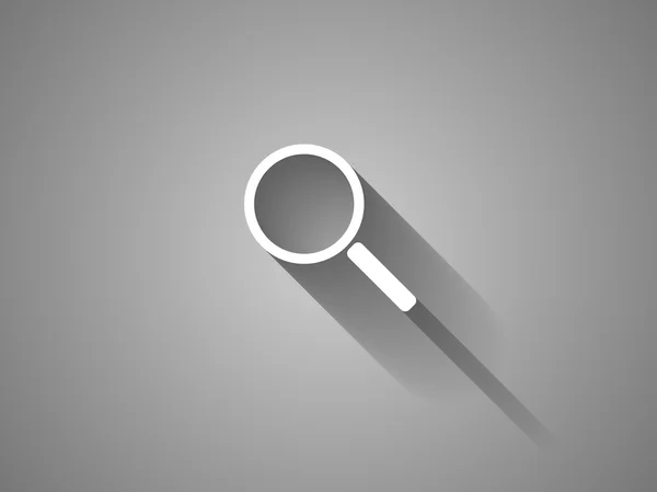 Icône de loupe — Image vectorielle