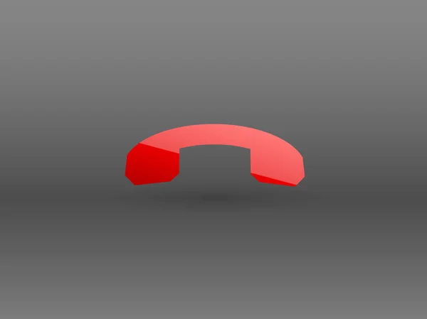 Spegnere l'icona del telefono — Vettoriale Stock