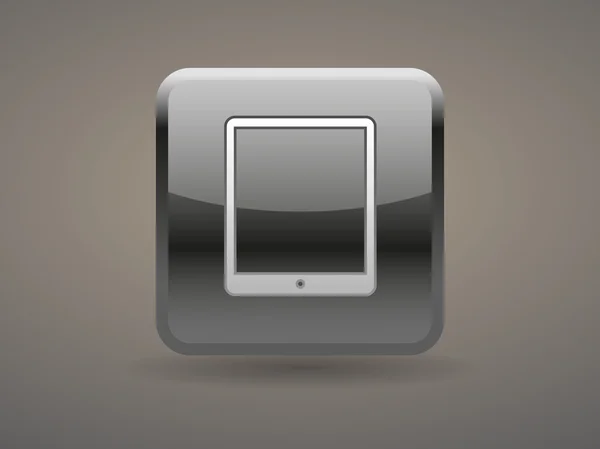 Icono plano de touchpad — Vector de stock