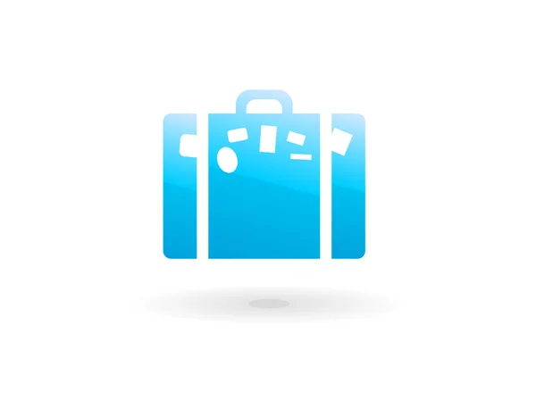 Flat icon of bag — Stock Vector