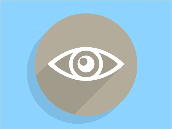 Икона глаз — стоковый вектор