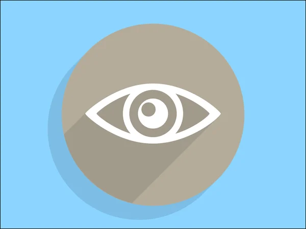 Icon of eye — Stock Vector