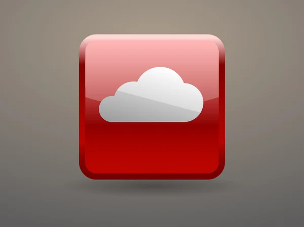 Cloud pictogram — Stockvector