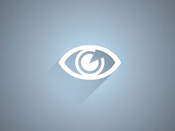 Icon of eye — Stock Vector
