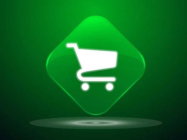 Shoppind cart icon — Stock Vector