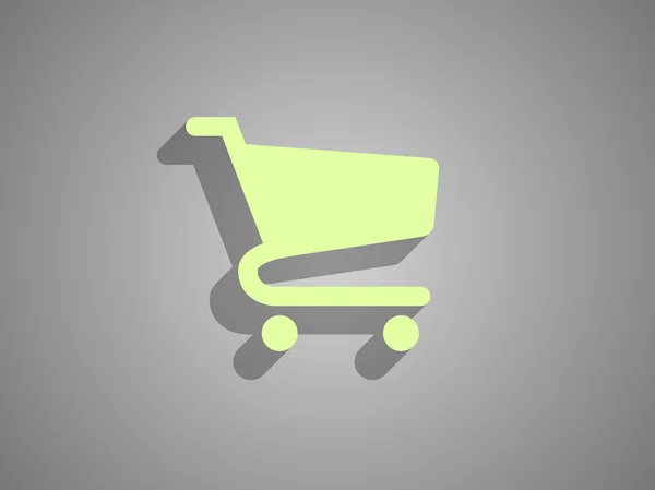 Icono gráfico de compras — Vector de stock