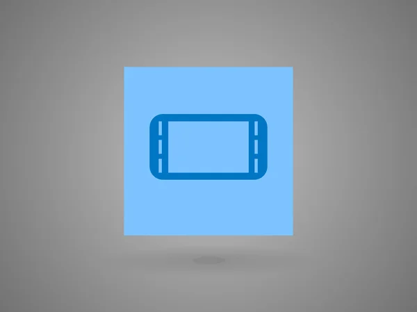 Icono plano de gamepad — Vector de stock