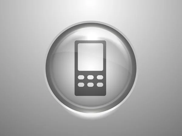 携帯電話のフラット アイコン — ストックベクタ