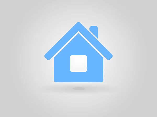 Ícone plano de casa — Vetor de Stock