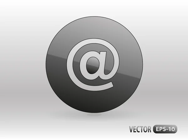 Platte pictogram van e-mail — Stockvector
