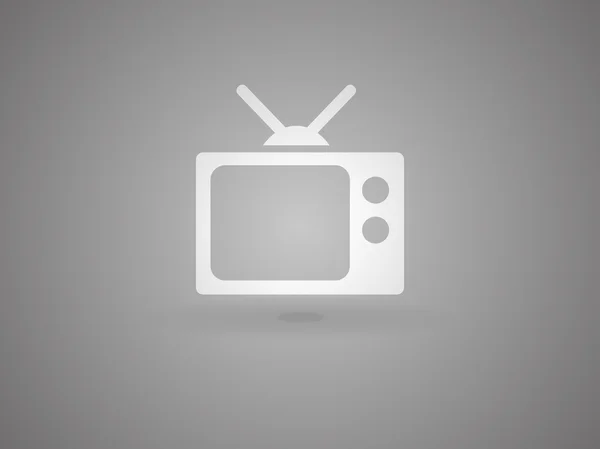 Значок телевізор — стоковий вектор
