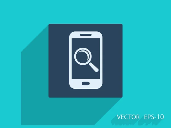 Ikon af smartphone – Stock-vektor