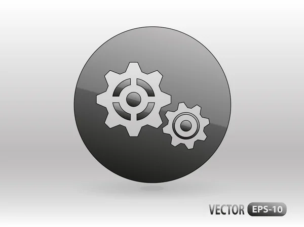 Gears icon — Stock Vector