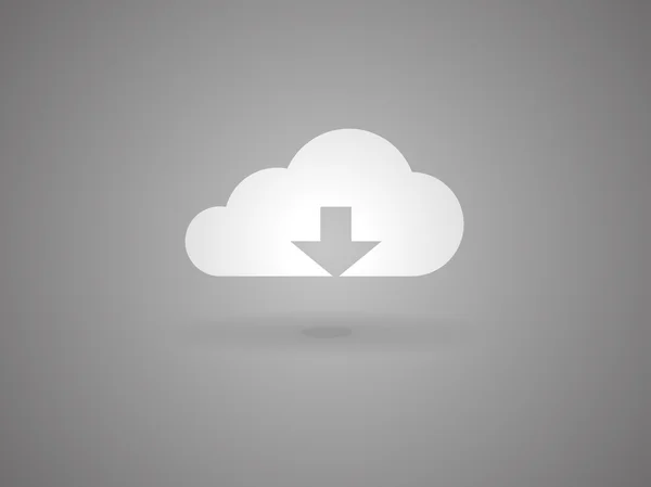 Cloud pictogram — Stockvector