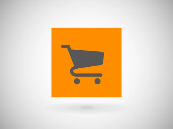 Icono gráfico de compras — Vector de stock