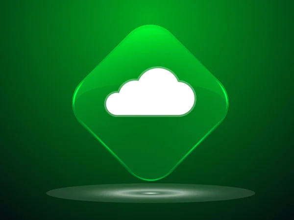 Cloud pictogram — Stockvector