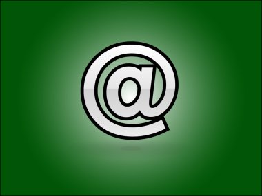 e-postanın düz simgesi