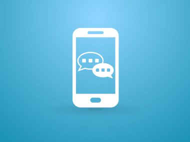 Mobil sohbet simgesi