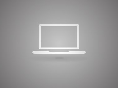 dizüstü düz simgesi