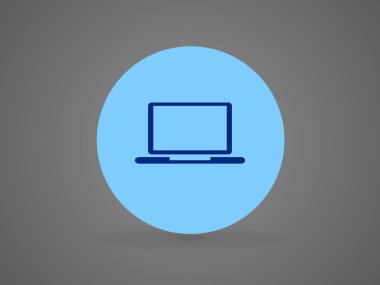 dizüstü düz simgesi