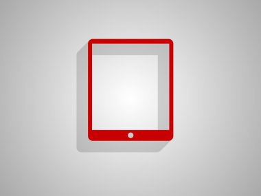 dokunmatik yüzey düz simgesi