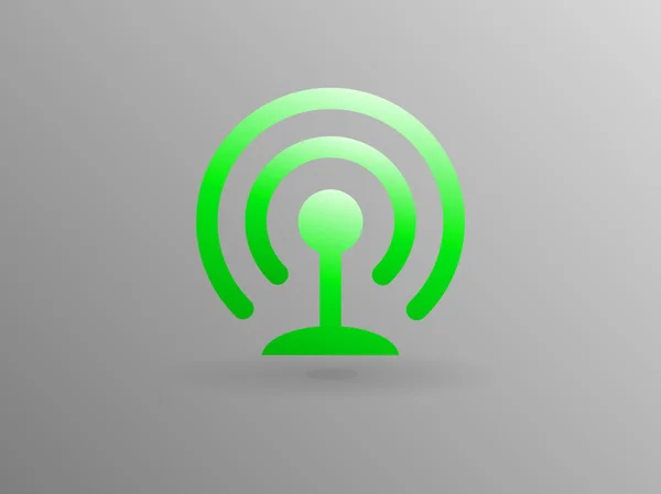 Plochá ikona wifi — Stockový vektor