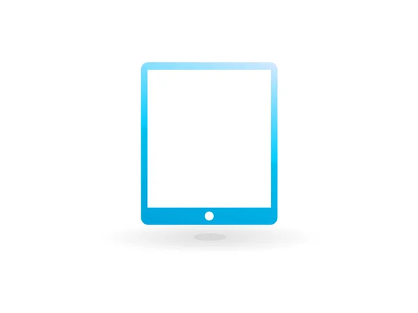 Flat icon of touchpad — Stock Vector
