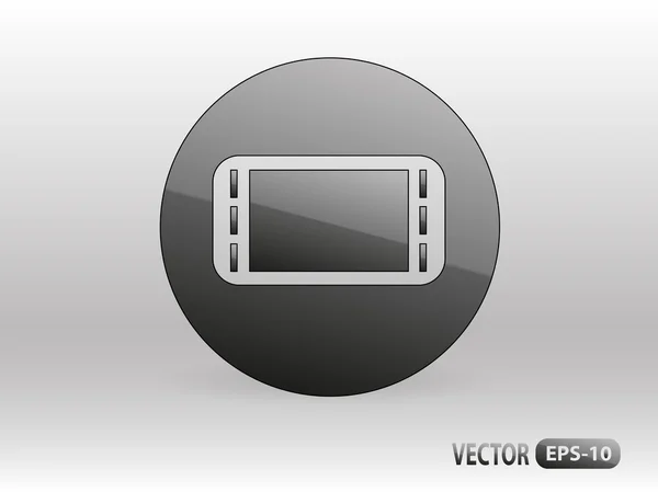 Flat ikonen för gamepad — Stock vektor