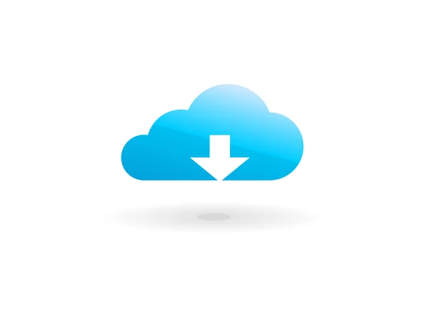 Cloud pictogram — Stockvector