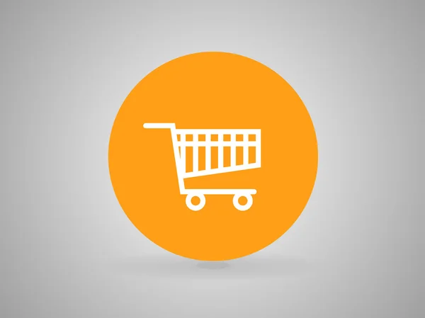 Icono gráfico de compras — Vector de stock