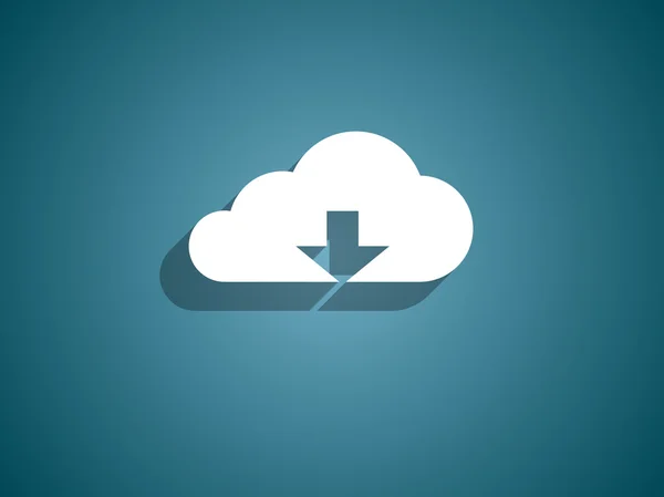 Icono de nube — Vector de stock