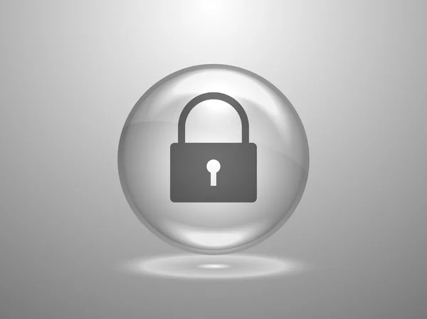 Icon of lock — Stock Vector