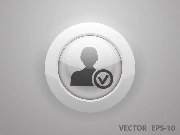 Add friend icon — Stock Vector