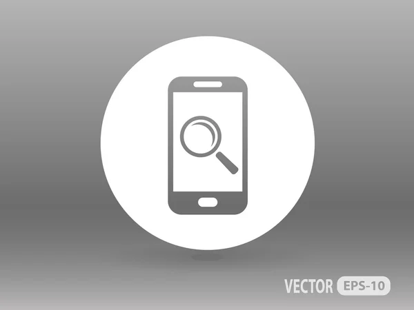 Mobile search — Stock Vector