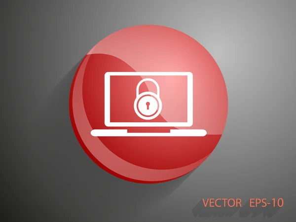 Internet security-pictogram — Stockvector