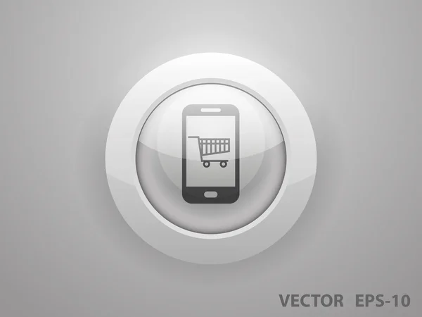 Compras online — Vetor de Stock