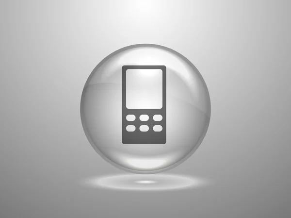 Icono de teléfono celular — Vector de stock