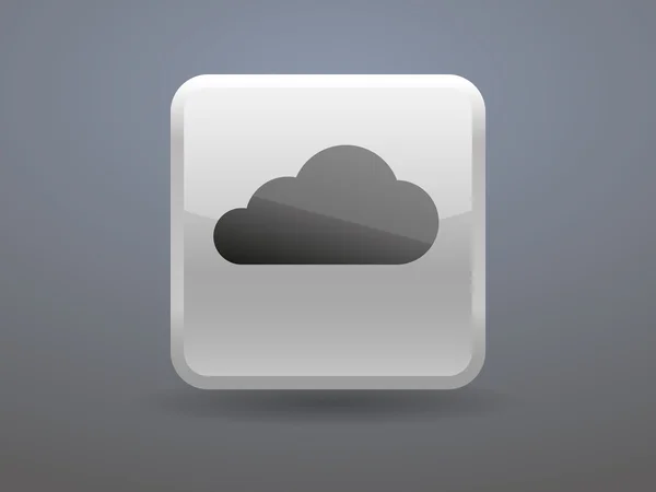 Icono de nube — Vector de stock