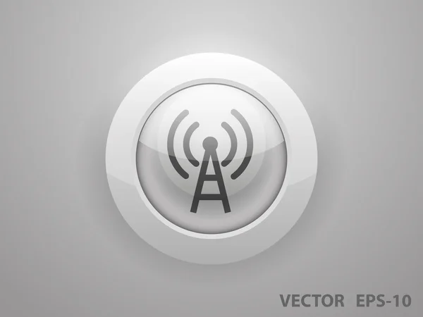 Płaska ikona wifi — Wektor stockowy