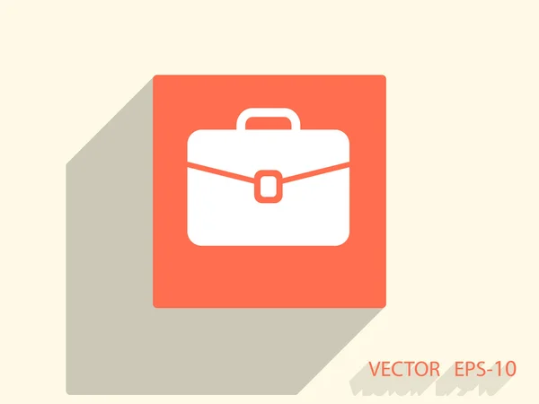 Icono del maletín — Vector de stock