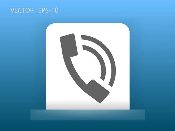 Ikonen för en telefon — Stock vektor