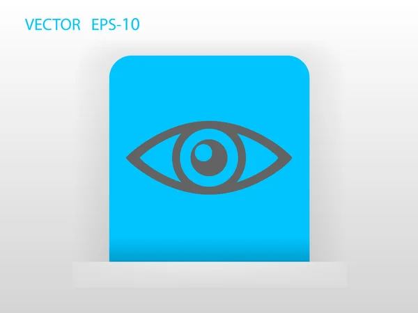 Icon of supervision — Stock Vector
