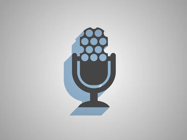 Microphone icon — Stock Vector