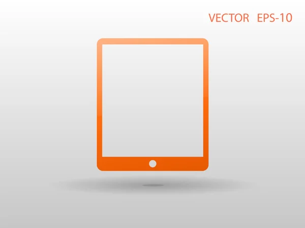 Icona piatta di touchpad — Vettoriale Stock