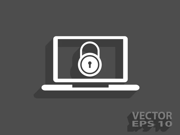 Internet security-pictogram — Stockvector