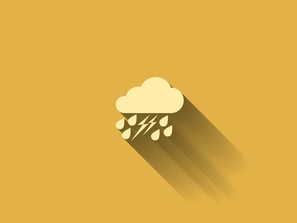 Icône météo — Image vectorielle